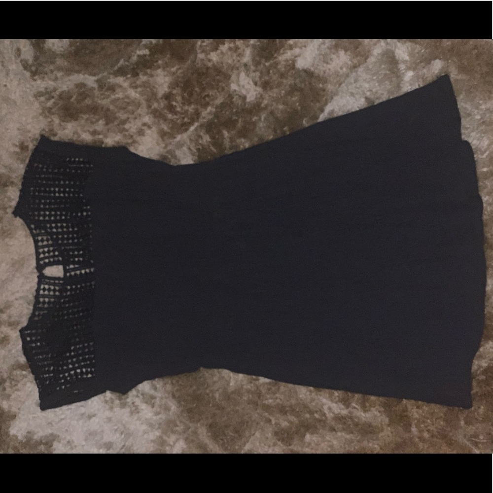 Navy blue dress